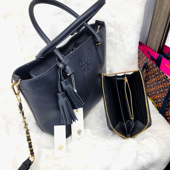 🔥 NWT Tory Burch SET Matching Designer Purse + - Picture 5 of 13